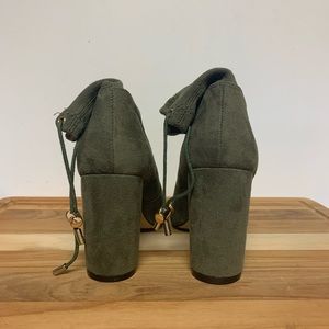 Express Suede Bootie Size 5